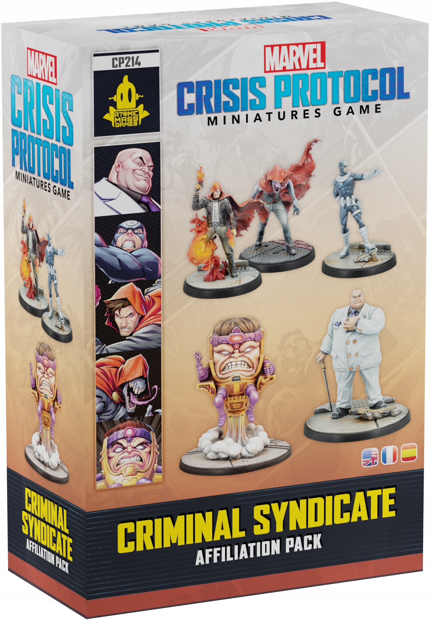 Marvel: Crisis Protocol - Criminal Syndicate Affiliation Pack – Zestaw dla fanów Marvela