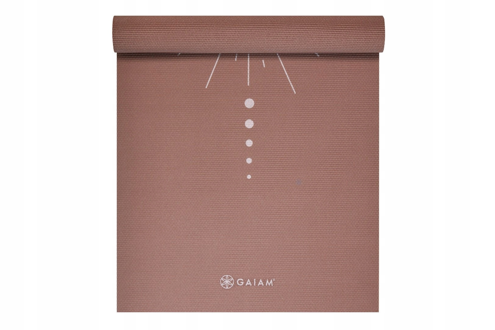 Mata do jogi Gaiam Cinnamon Vision 5 mm – Komfort i wsparcie podczas ćwiczeń