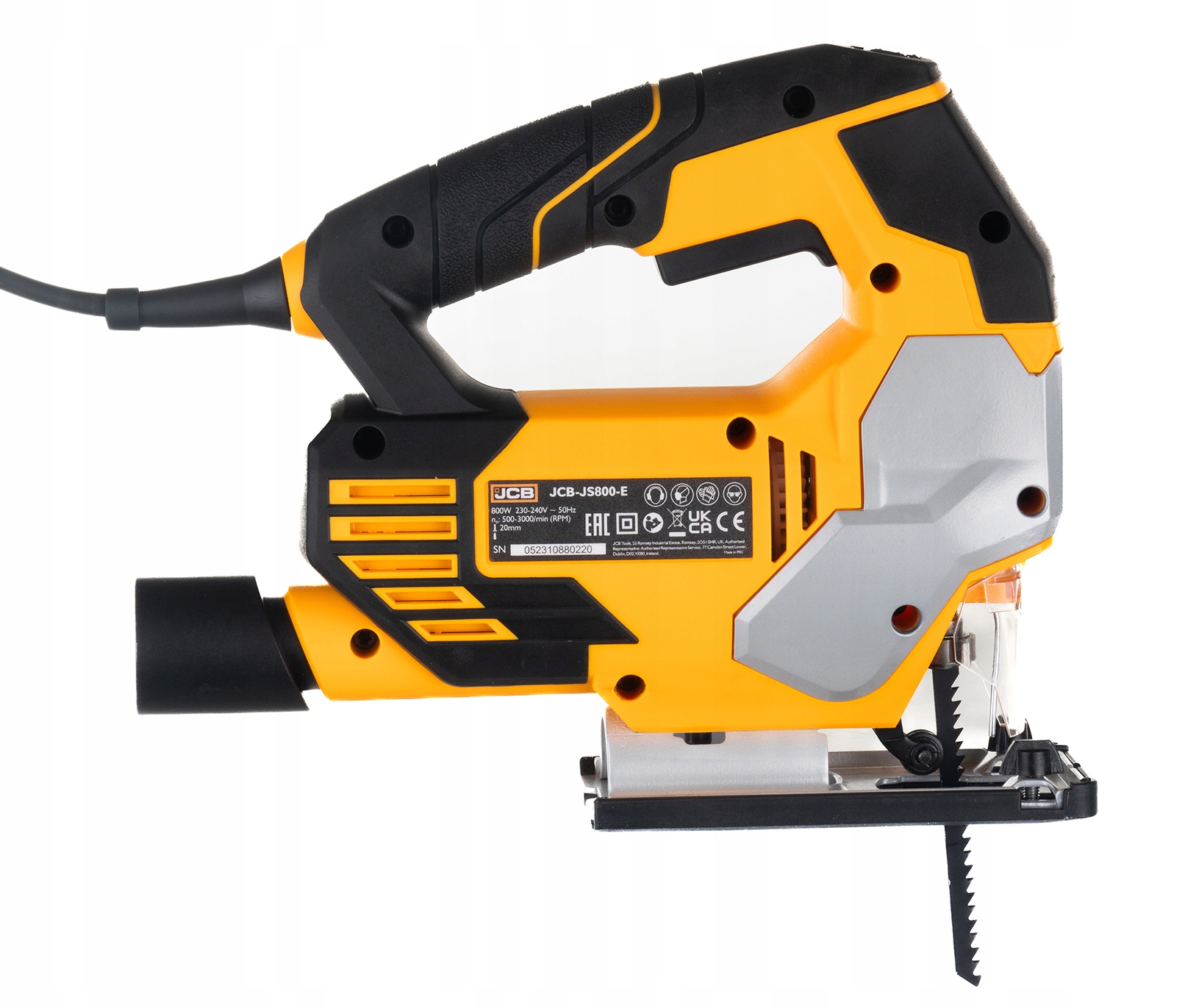 Wyrzynarka JCB JCB WYRZYNARKA 800W – Niezawodne narzędzie do cięcia