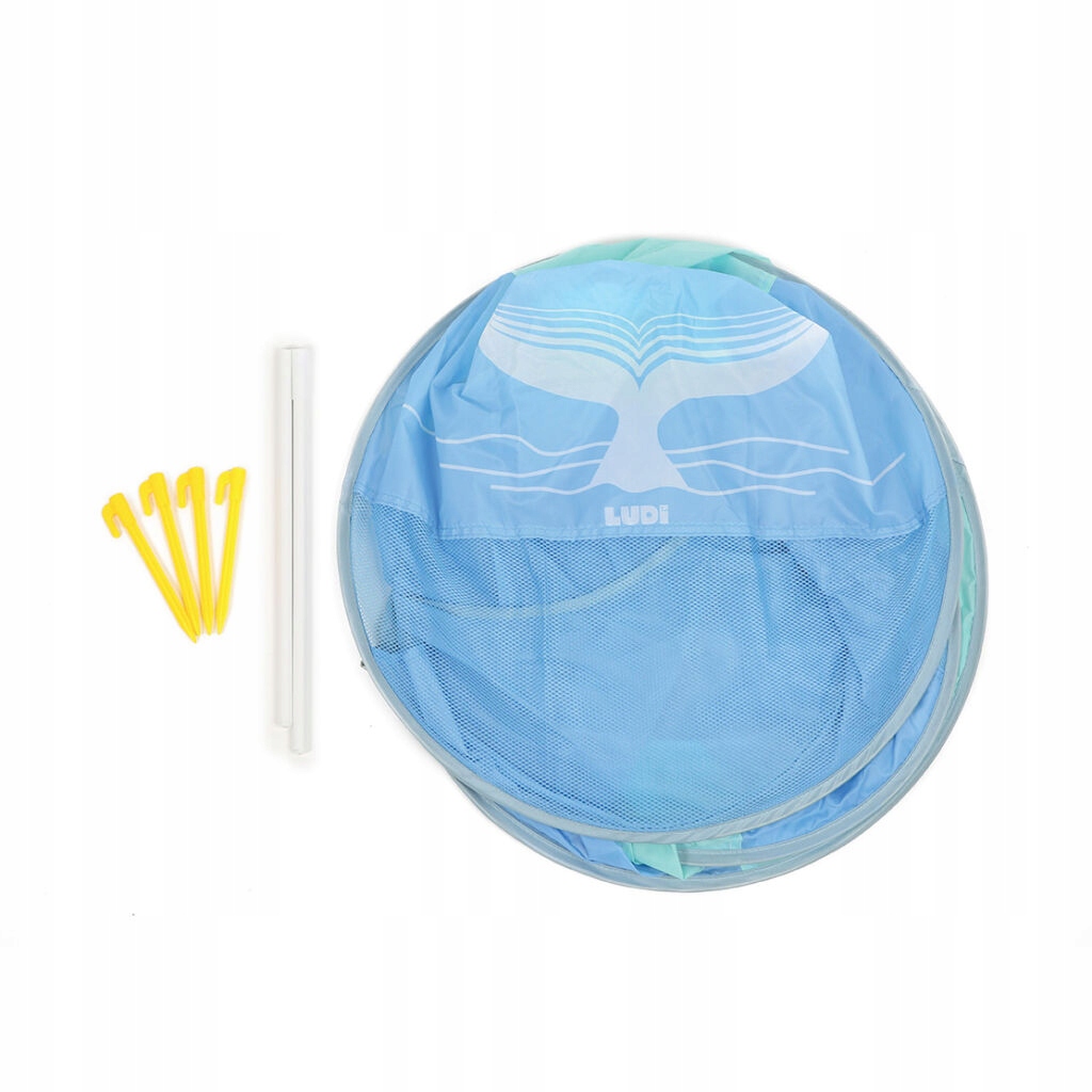 Wygodne akcesoria – Torba z uchwytami i kołki do zakotwiczenia