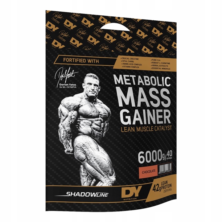 Dorian Yates Metabolic Mass Gainer 6000g – Idealny wybór dla budowy masy mięśniowej