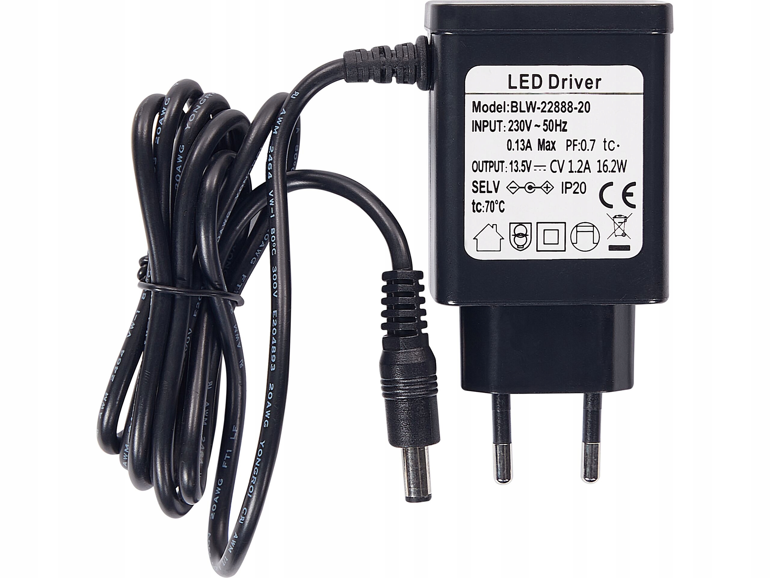 Dotykowy włącznik i regulacja jasności