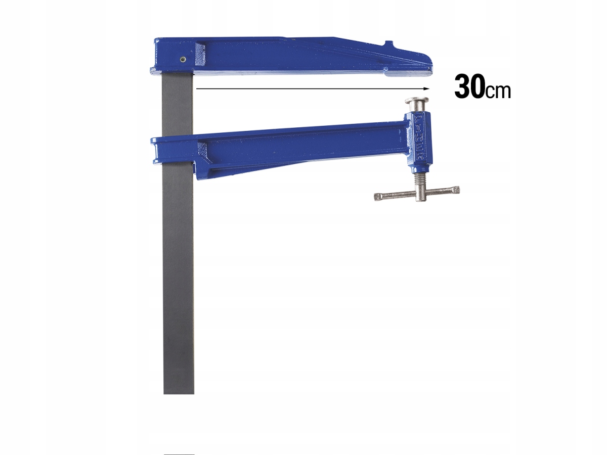 Zwiększony zasięg szczęk – Wysokość robocza 30cm