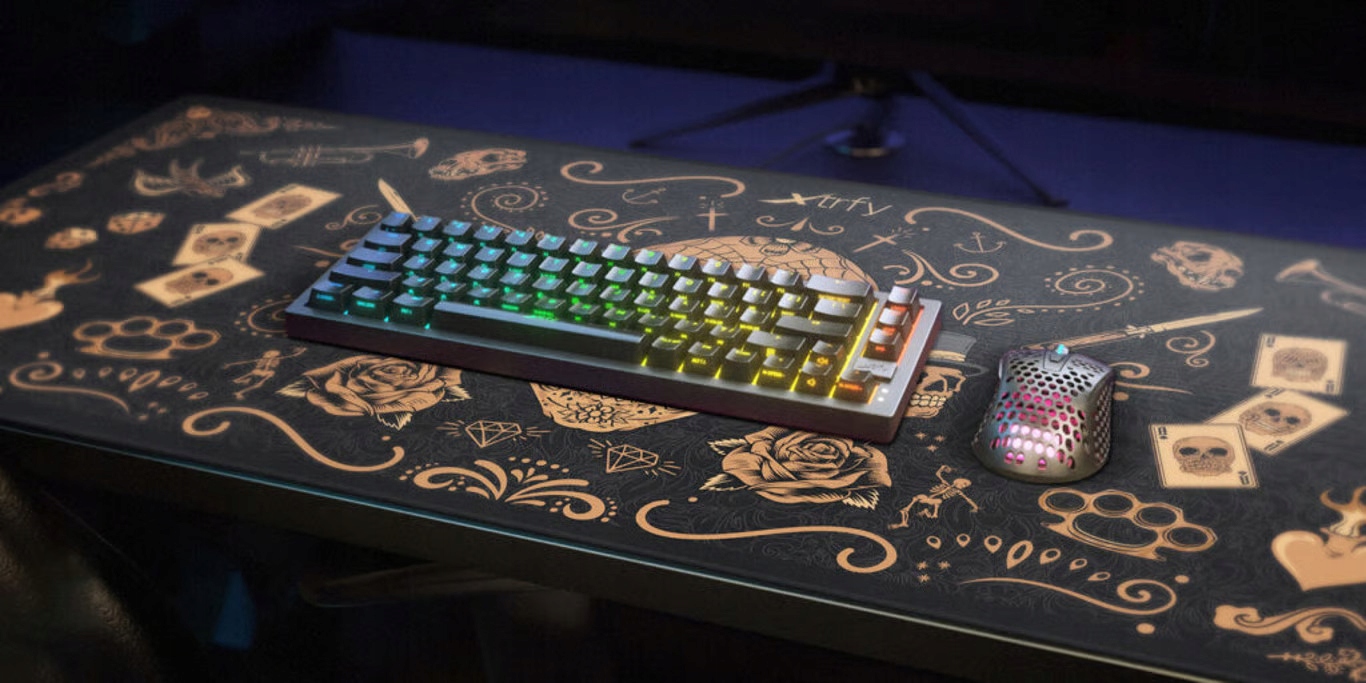 XL format – idealna dla myszy i klawiatury