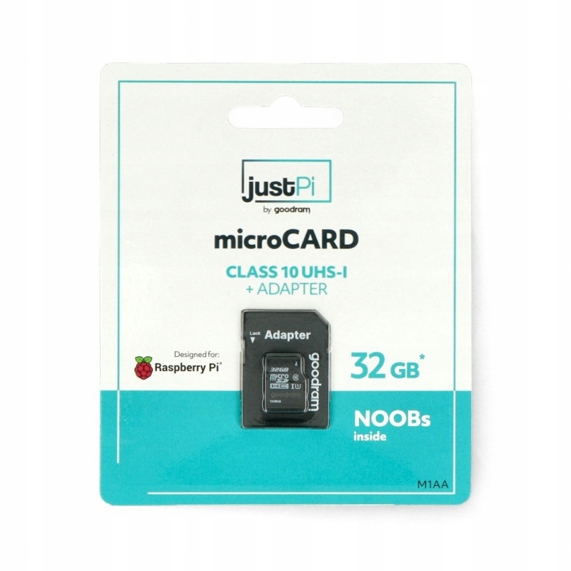 Karta pamięci justPi Micro SD 32GB 100MB/s klasa 10 – Idealne rozwiązanie dla Raspberry Pi