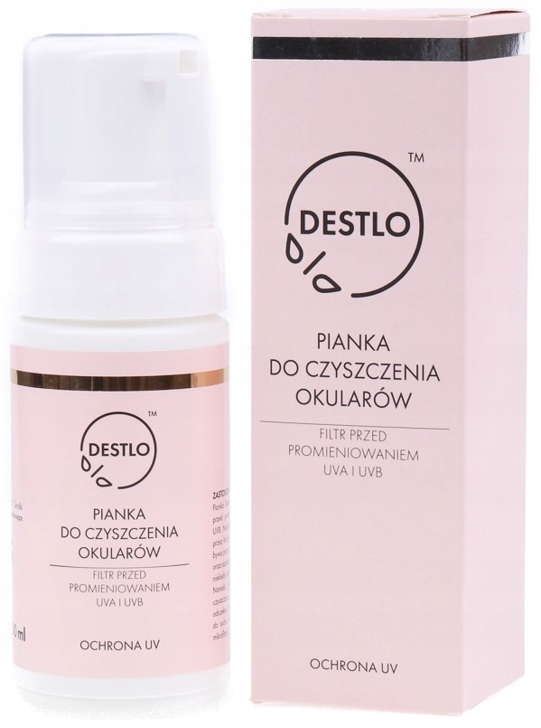 Pianka do czyszczenia okularów DESTLO z filtrem UV – Ochrona Twojego wzroku