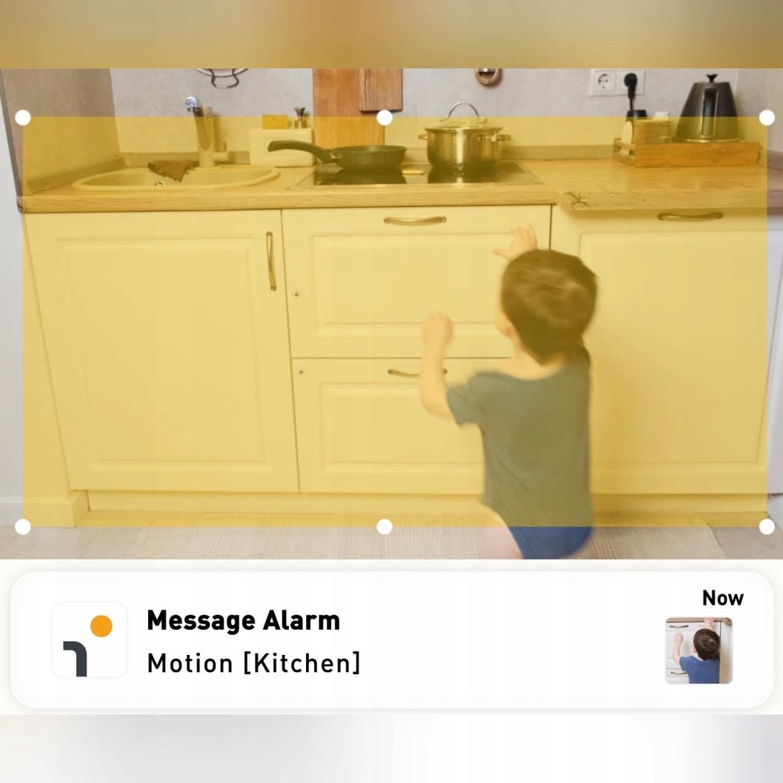 Inteligentne powiadomienia o ruchu i dźwięku