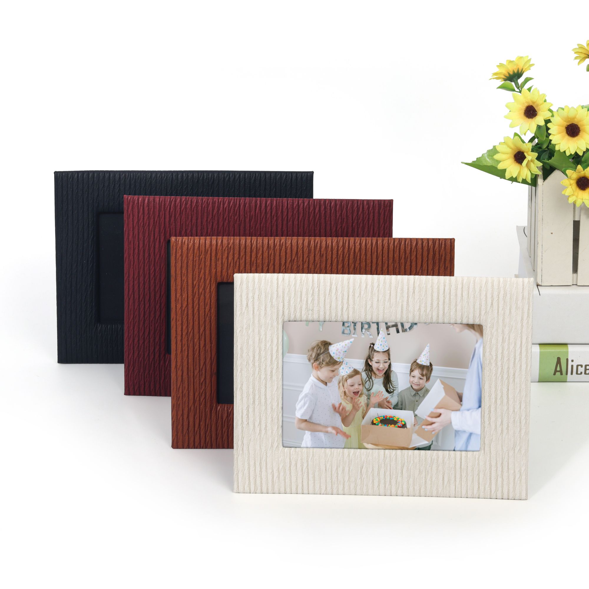 Ramka Stojąca Do Zdjęć Na Zdjęcie 10x15 Cm Brązowa – Elegancka i Stylowa