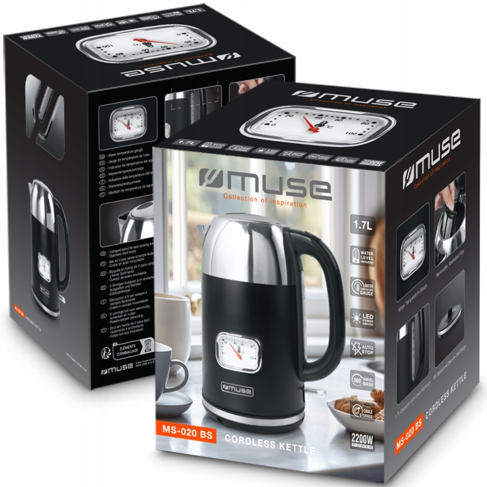 Pojemność 1,7 l – Idealna do codziennego użytku