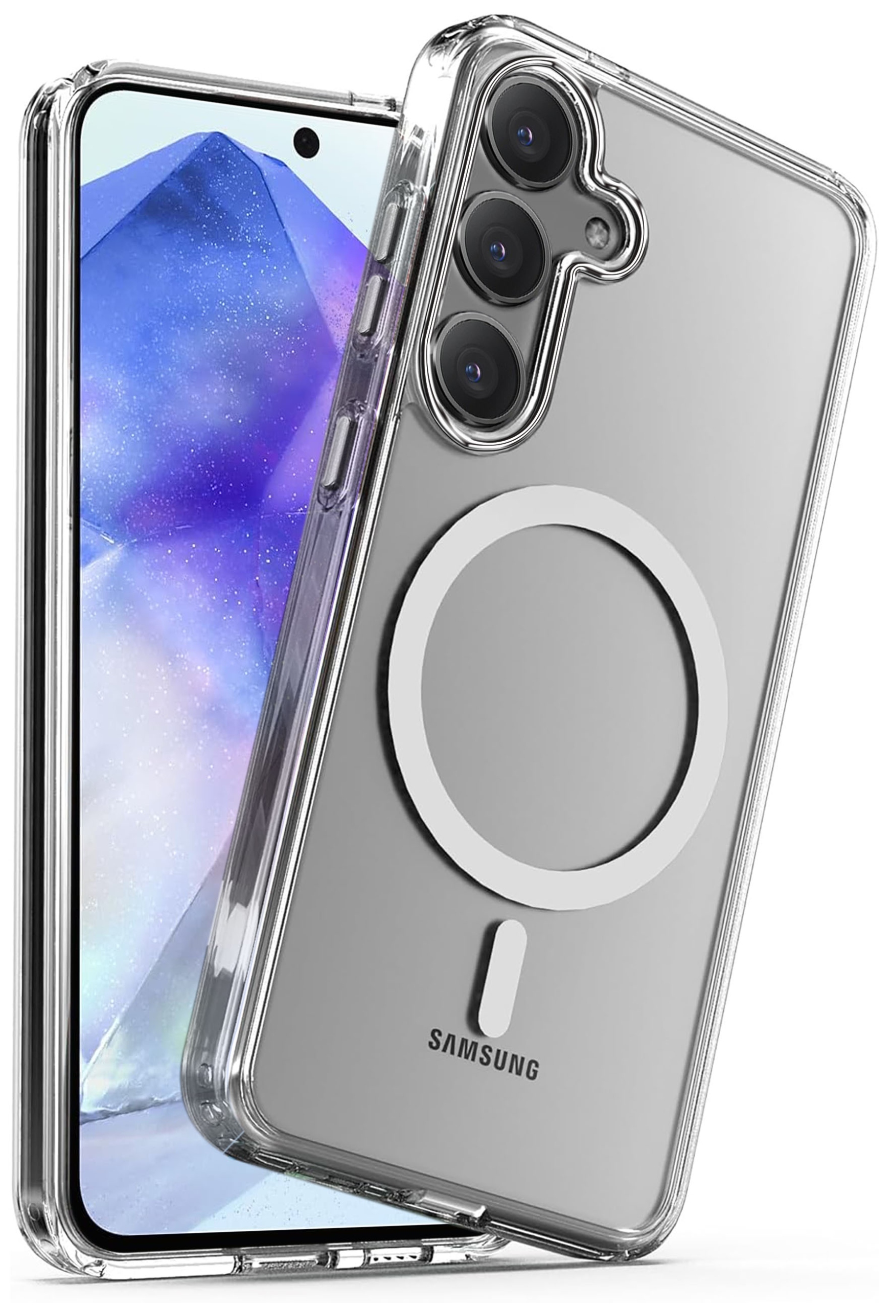 Przezroczyste etui z ochroną wyspy aparatów