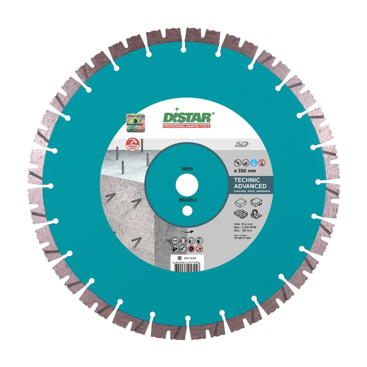 DISTAR TARCZA DIAMENTOWA TECHNIC ADVANCED 300 x 3,0/2,0 x 25,4mm – Doskonałe narzędzie do cięcia
