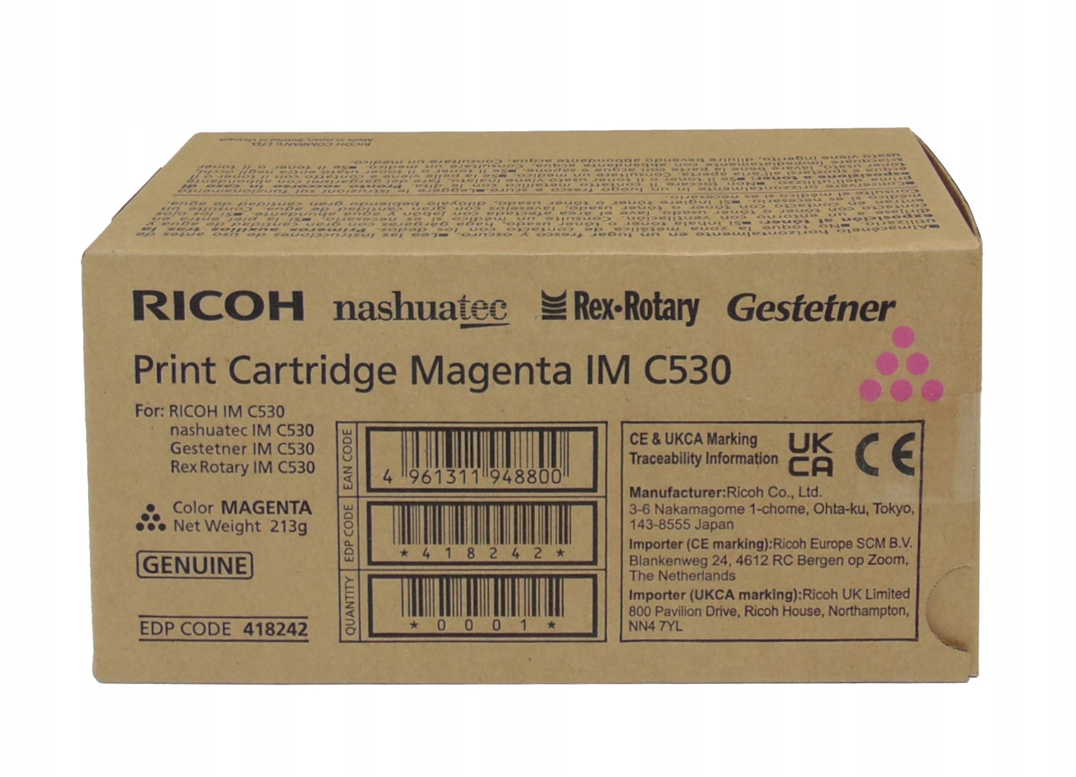 Właściwości koloru – Czerwony (Magenta)