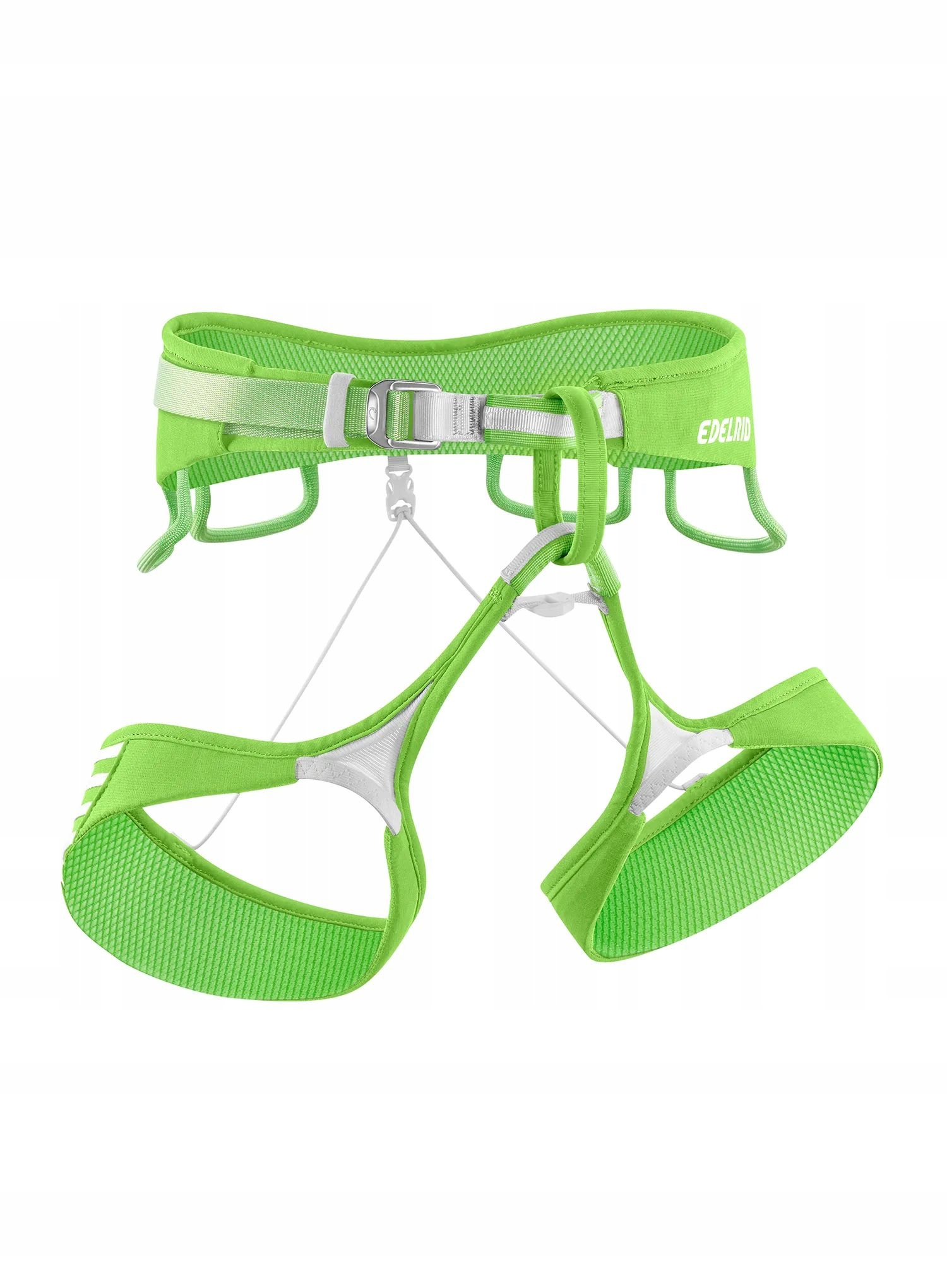 Uprząż wspinaczkowa Edelrid Ace III - neon green XS – Komfort i bezpieczeństwo w górach
