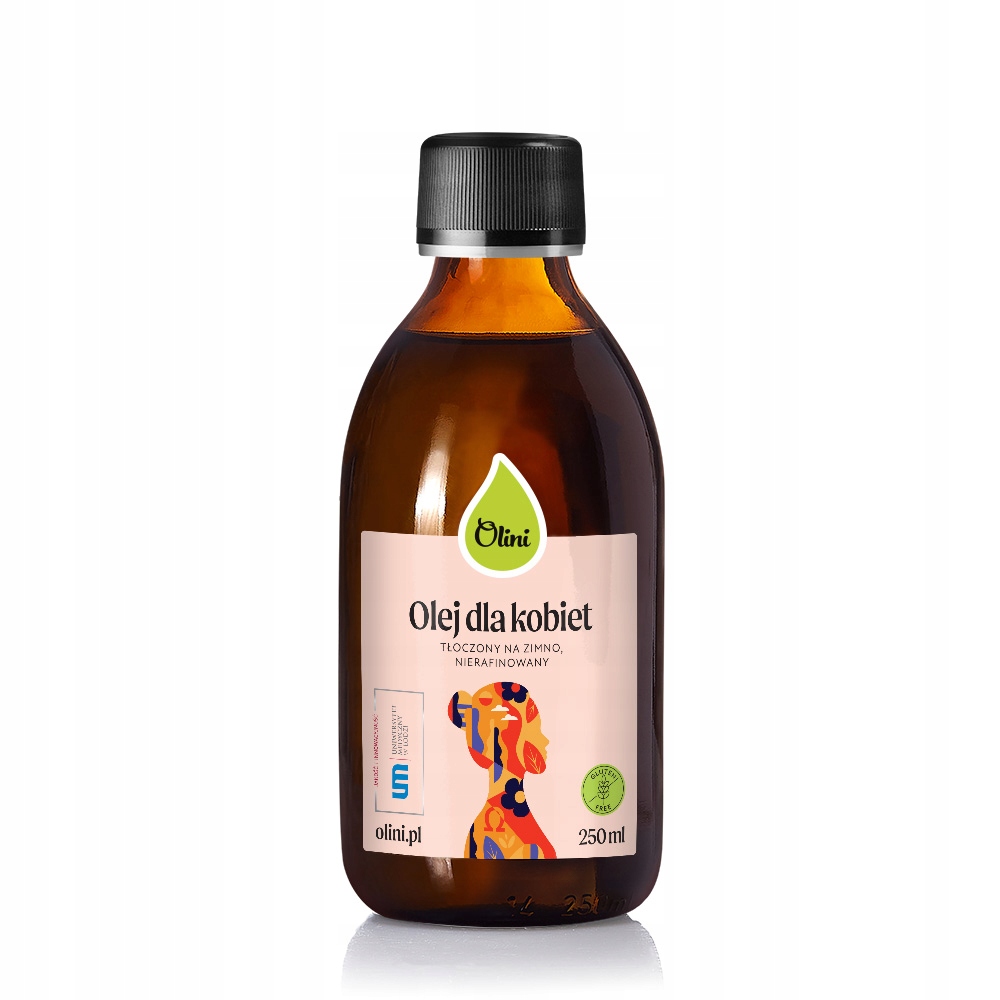Olej dla kobiet Olini 250 ml – wsparcie dla zdrowia