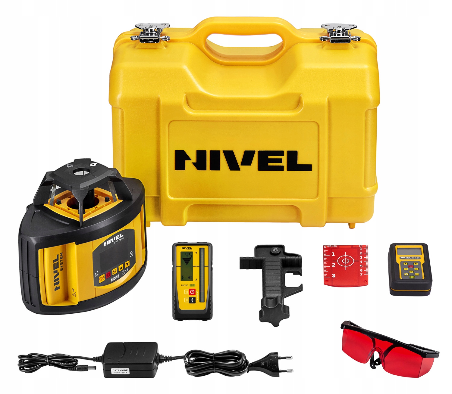 Nivel System LASER LEVEL NL540R DIGITAL – Precyzyjny niwelator laserowy do prac budowlanych