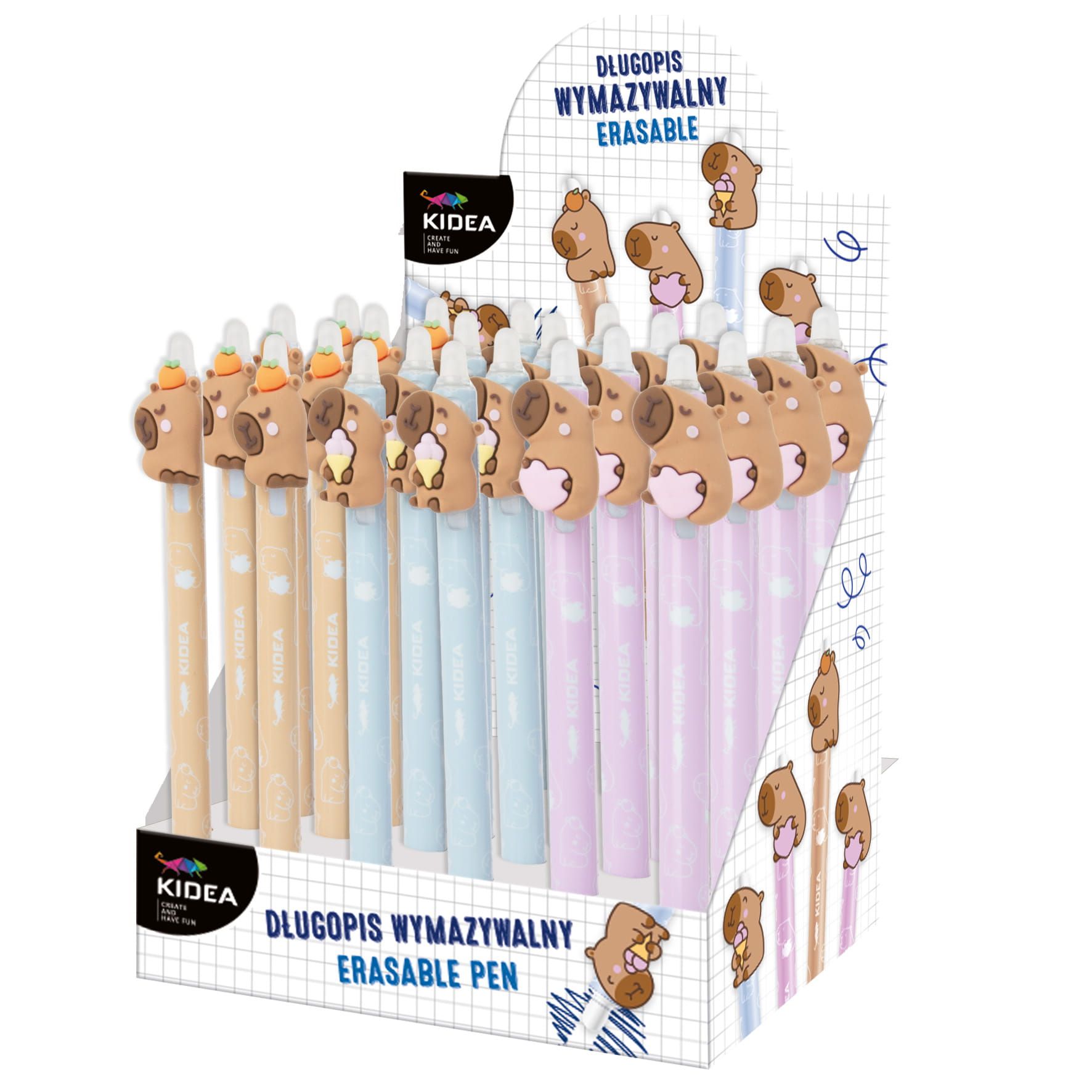 Uroczy motyw kapibary – Idealny wybór dla dzieci i młodzieży