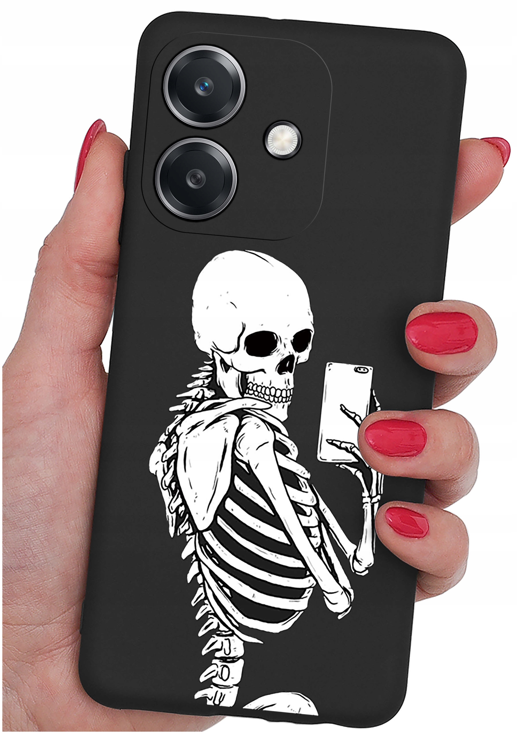 Etui do Oppo A40 | A40M | WZORY | SILIKONOWE MATT SZKŁO 9H – Ochrona i styl w jednym