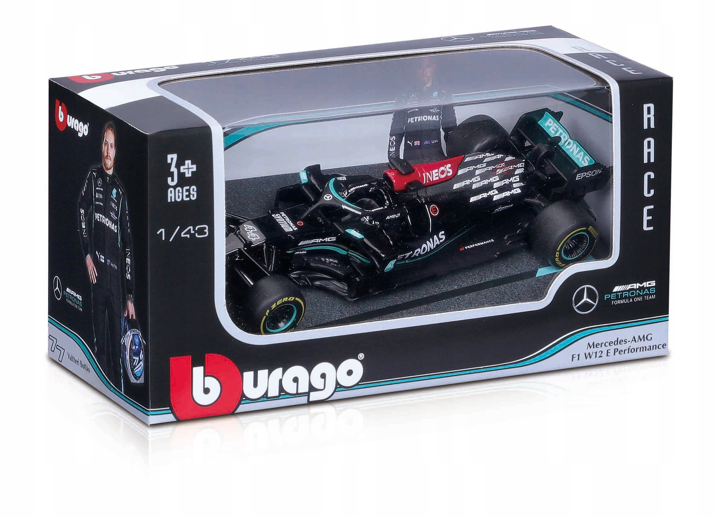 Oryginalny produkt Bburago – Licencjonowany model F1