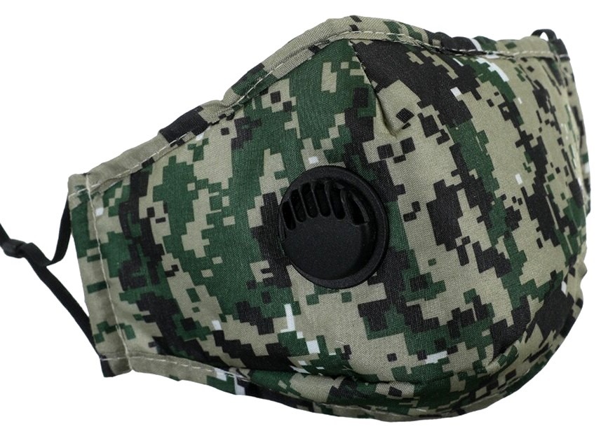 KOMPLET Maska MORO + 3x FILTR HEPA PM 2.5 WĘGIEL – Ochrona i komfort w jednym