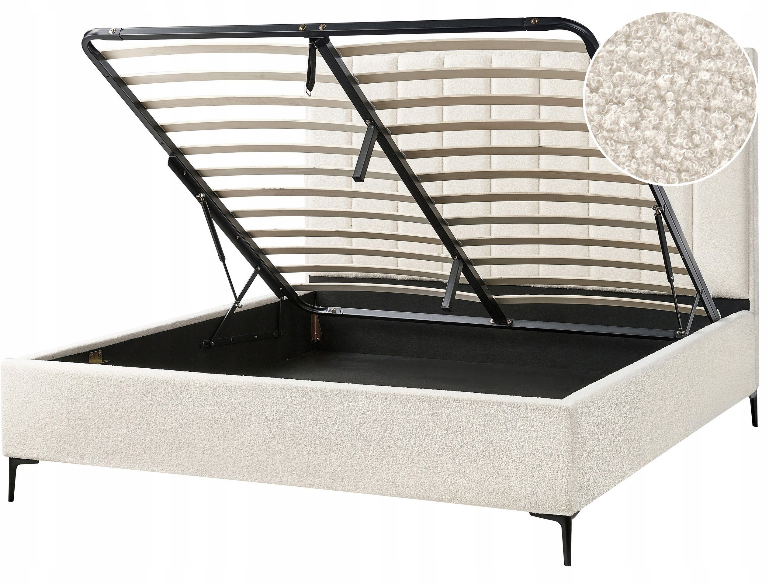 Praktyczne miejsce do przechowywania w sypialni