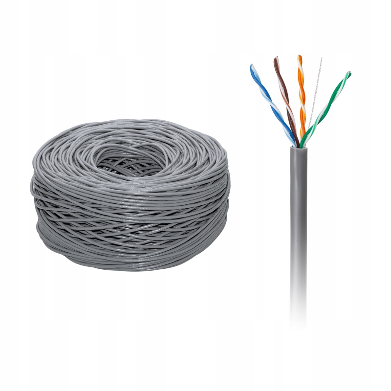 Kabel UTP, KAT 5e, 305m – Niezawodne połączenia sieciowe