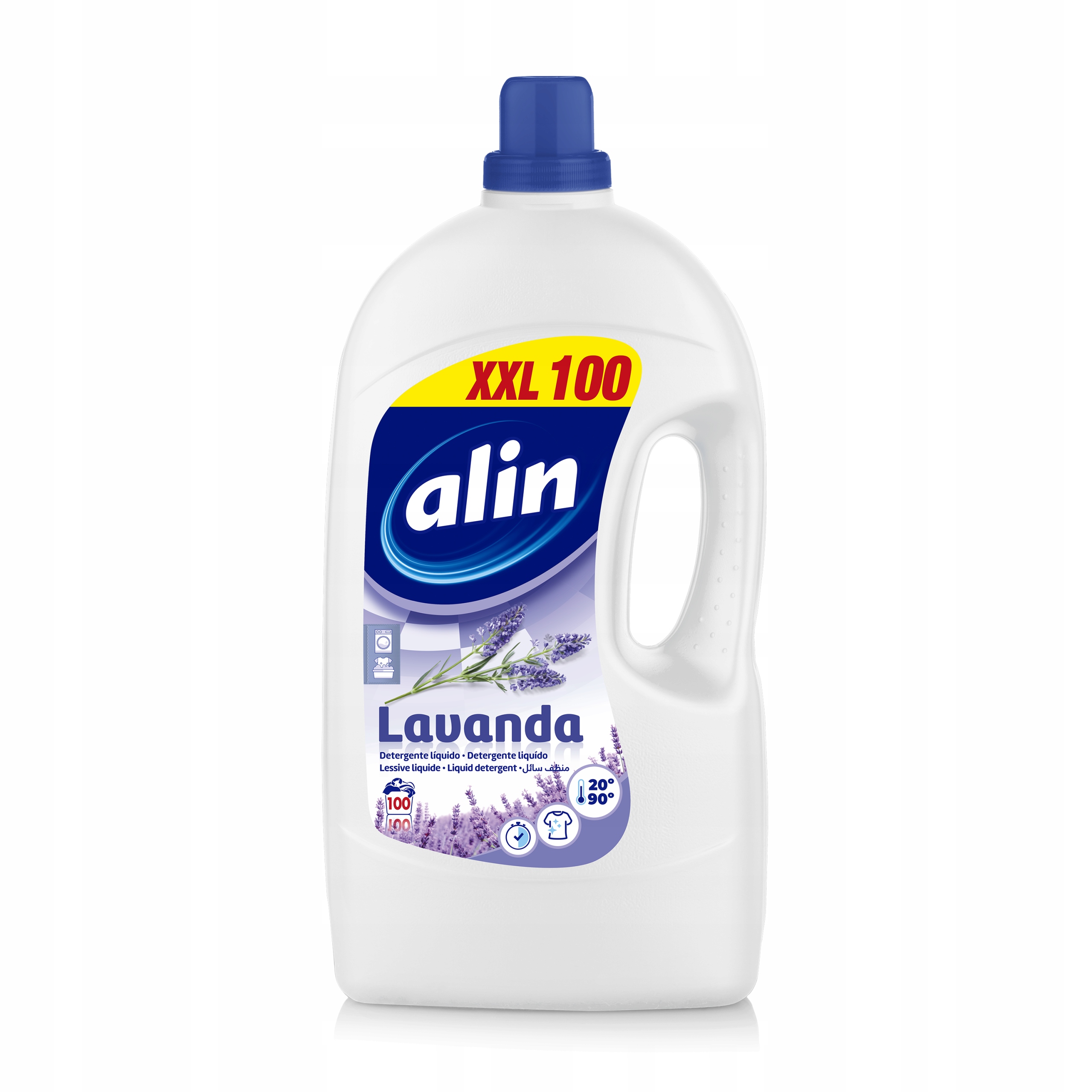 ALIN Lawenda – Płyn do prania kolorowych tkanin 5L / 100 prań