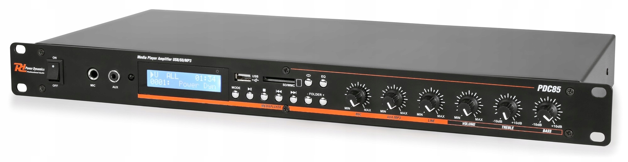 Wysoka moc 2x 200W w kompaktowej obudowie
