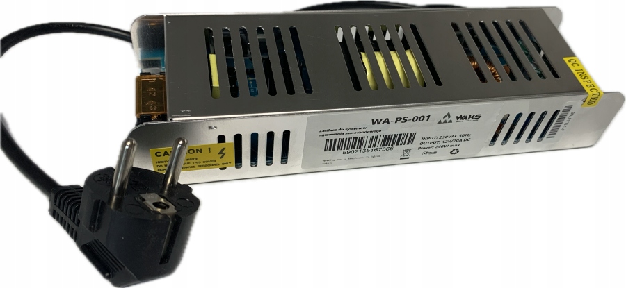 Wysoka moc użytkowa 200W dla efektywnego zasilania