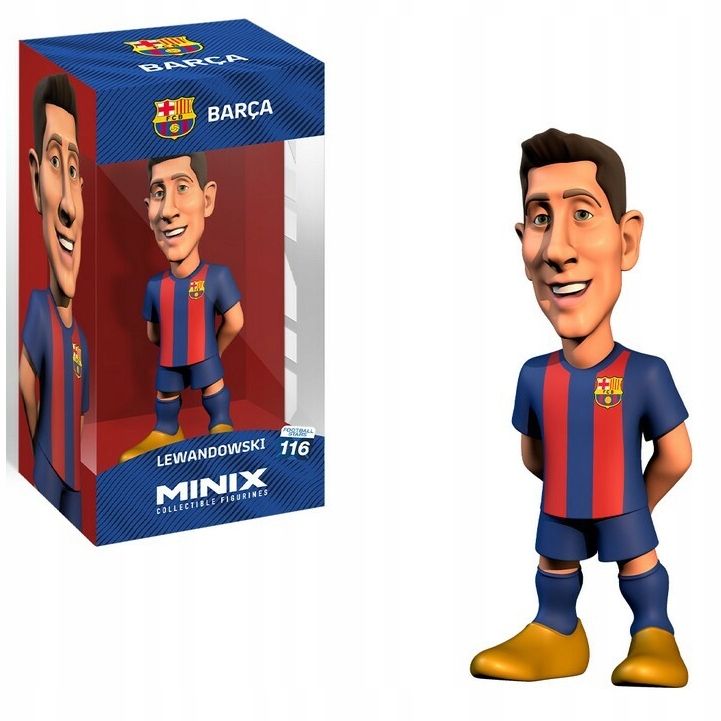 Figurka MINIX FC Barcelona Robert Lewandowski – Twoja kolekcja piłkarskich idolów