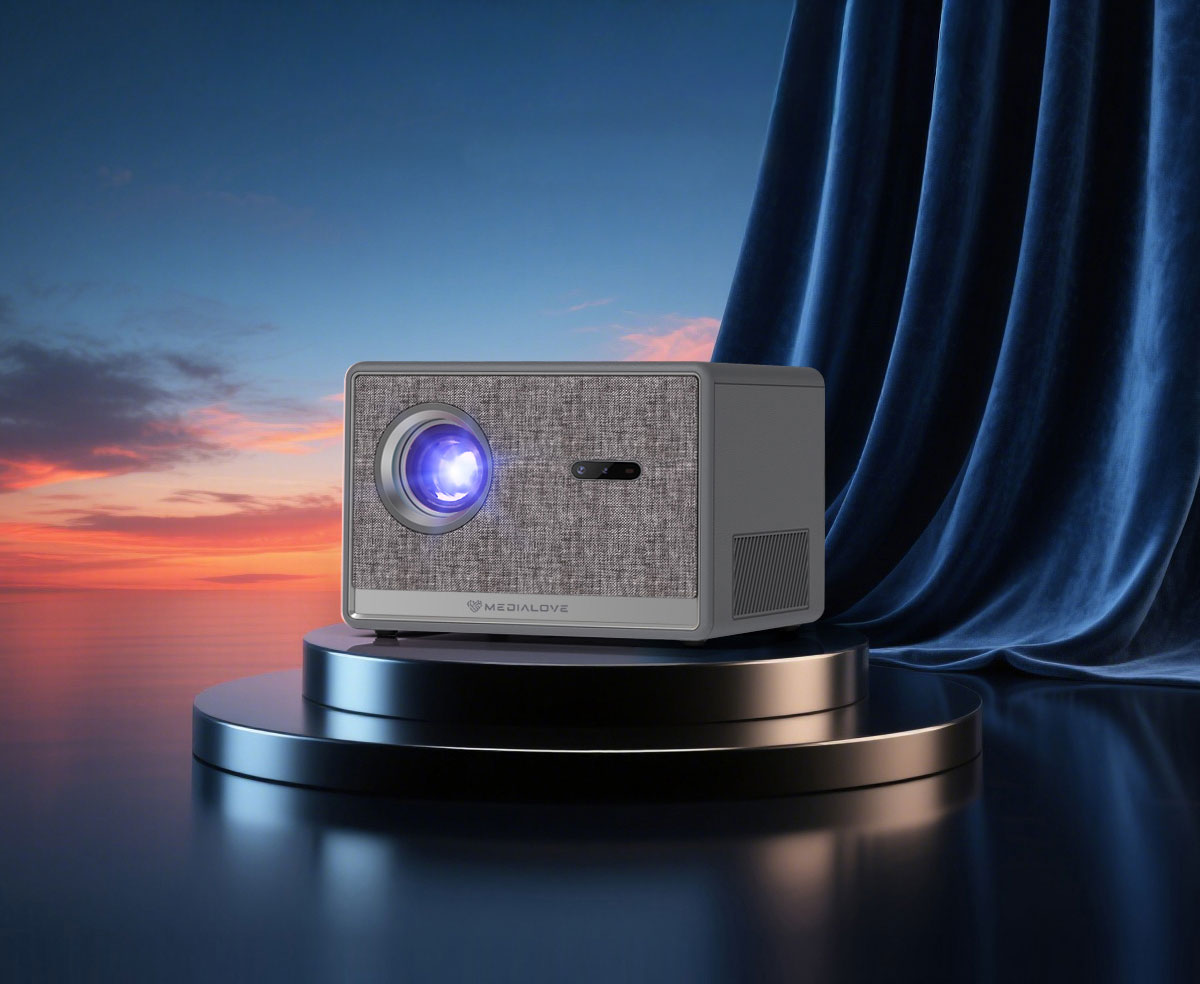 Kompaktowa konstrukcja i zamknięta optyka – Wygodne użytkowanie i ochrona przed kurzem