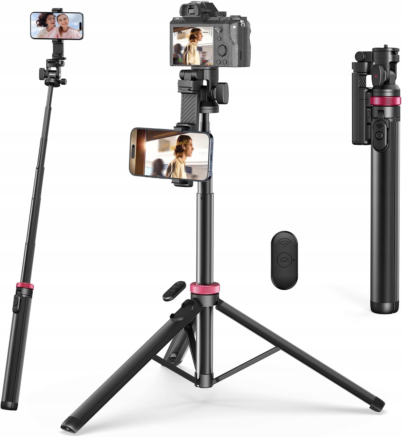 Statyw Ulanzi MT-78 – Wszechstronny kijek selfie, statyw i uchwyt na smartfon