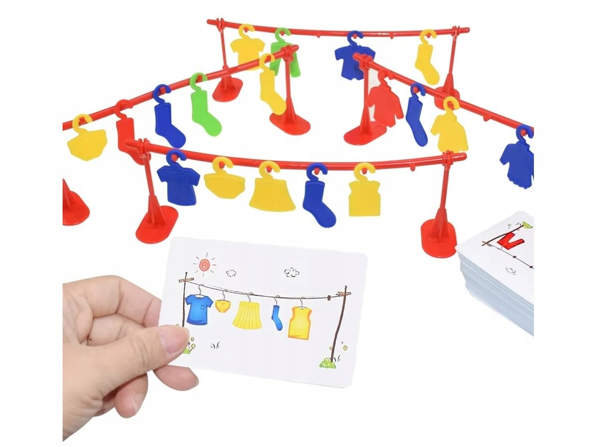 Proste zasady gry – Jak szybko ułożyć pranie?