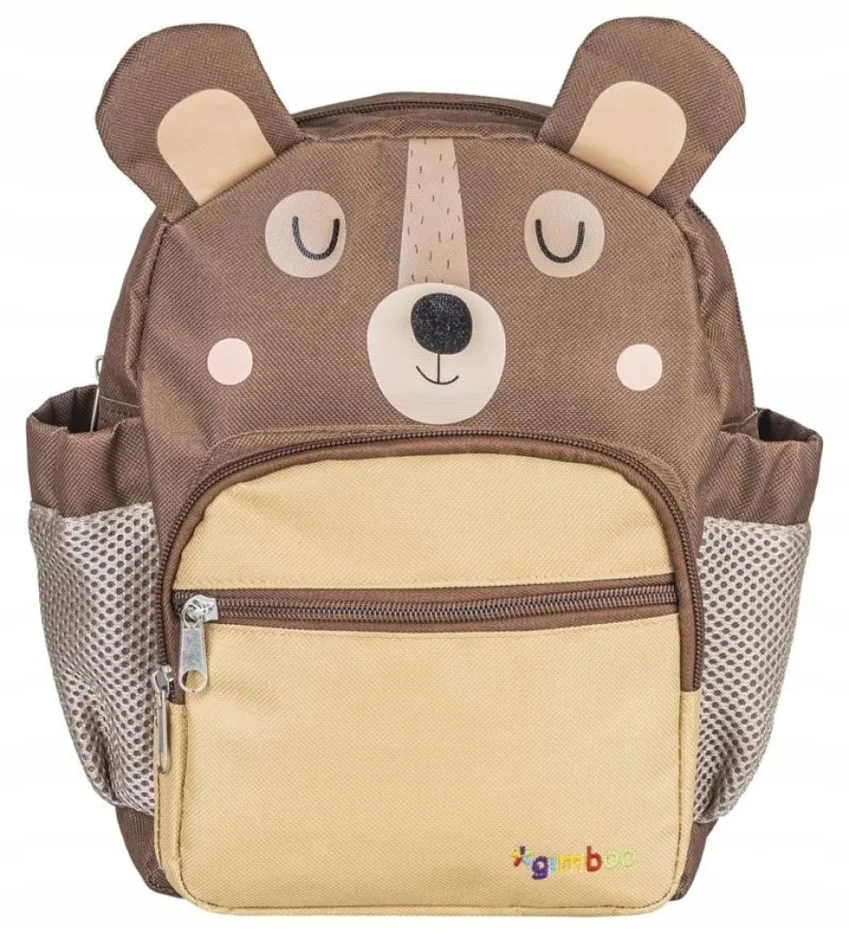 Uroczy motyw misia – Przyjazny design plecaka