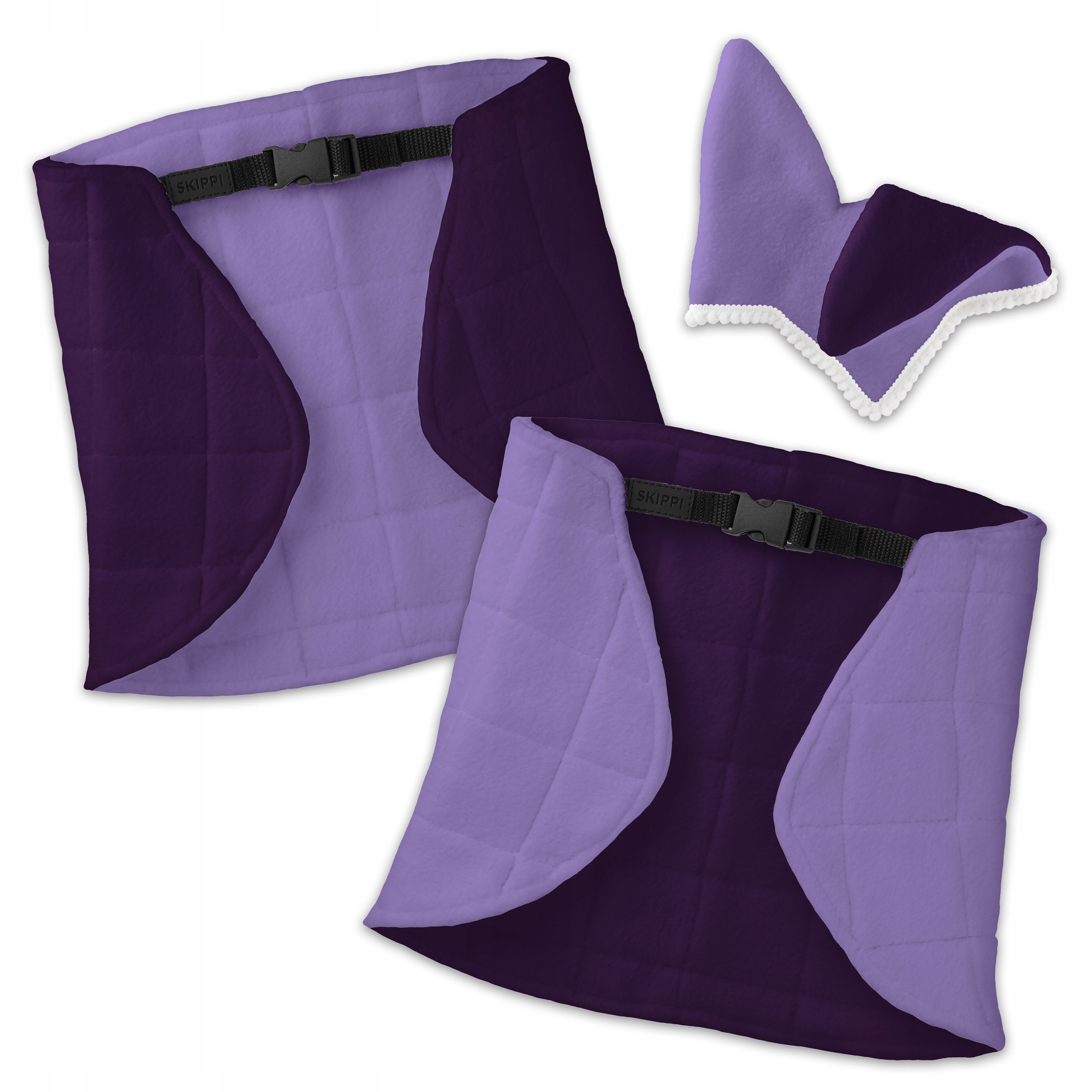 Akcesoria do hobby horsa – Derka i nauszniki dla większej radości