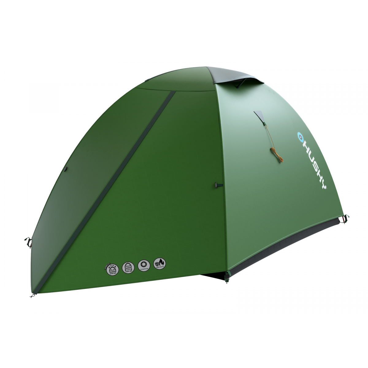 Namiot BRET 2 green* – Idealny towarzysz na weekendowe biwaki