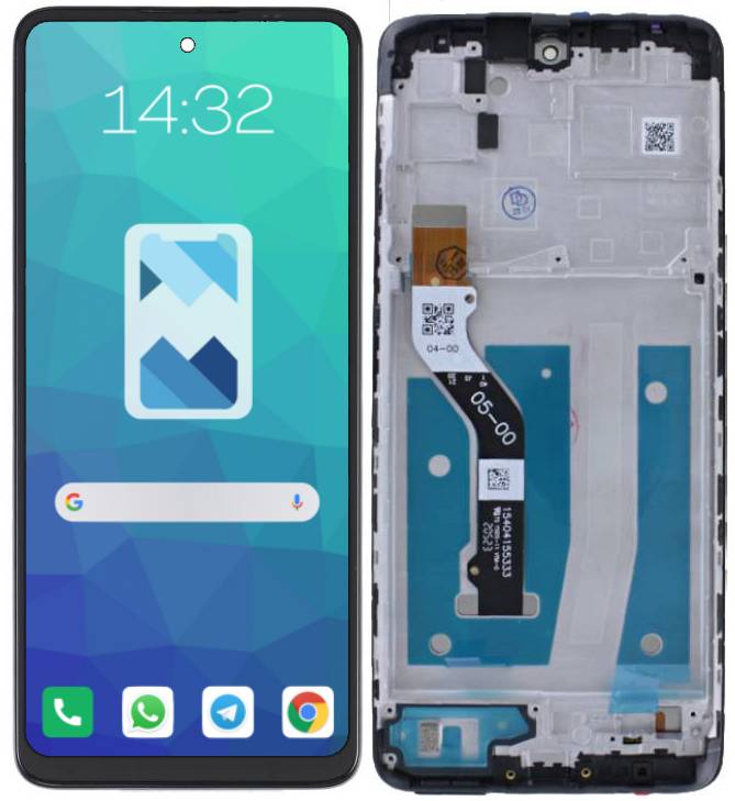 Wyświetlacz LCD do Motorola Moto G60s Ramka – Idealny zamiennik dla Twojego telefonu