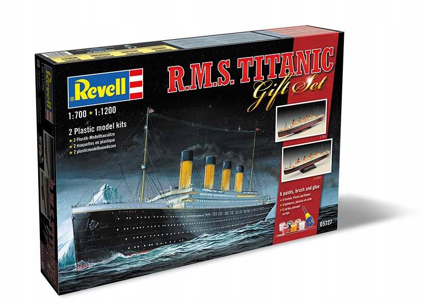 Zestaw modeli do sklejania REVELL R.M.S. Titanic – Historia w Twoich rękach