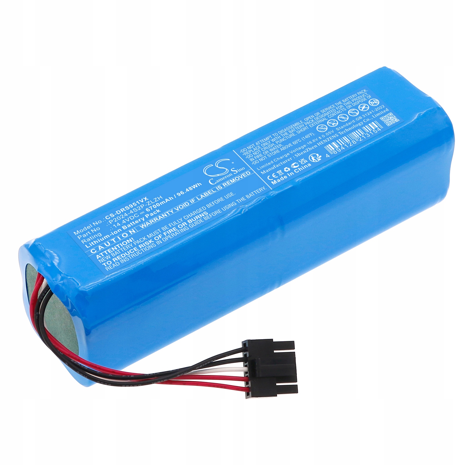 Akumulator Bateria P2024-4S2P-ZLZH do Dreame RLS95HE S30 X30s Pro Ultra S40 – Wydajność i niezawodność