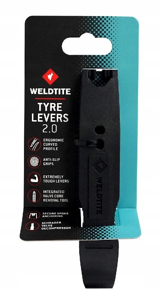 Weldtite Łyżki do opon WELDTITE Tyre Levers 2.0 – Niezawodna pomoc w naprawie opon