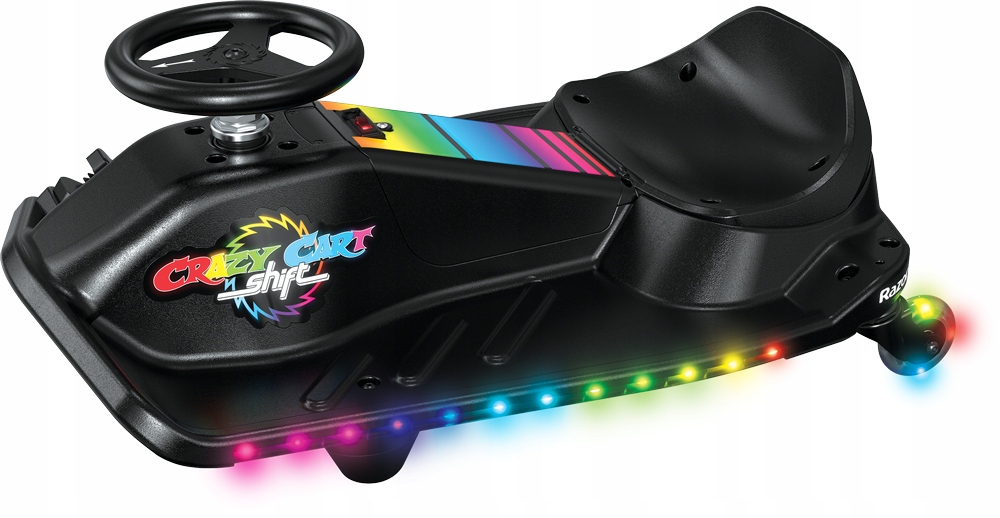 Hulajnoga elektryczna Razor CRAZY CART Shift Lightshow – Ekscytująca zabawa dla dzieci