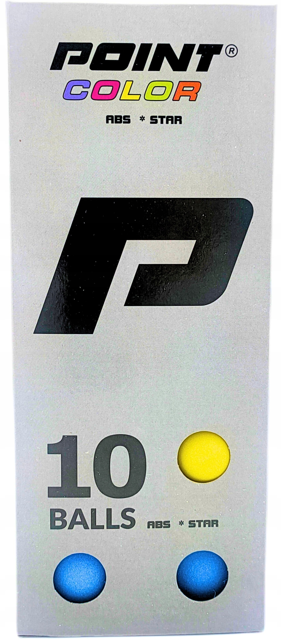 Piłeczki do ping ponga Point color 10szt – Idealne akcesoria dla każdego gracza