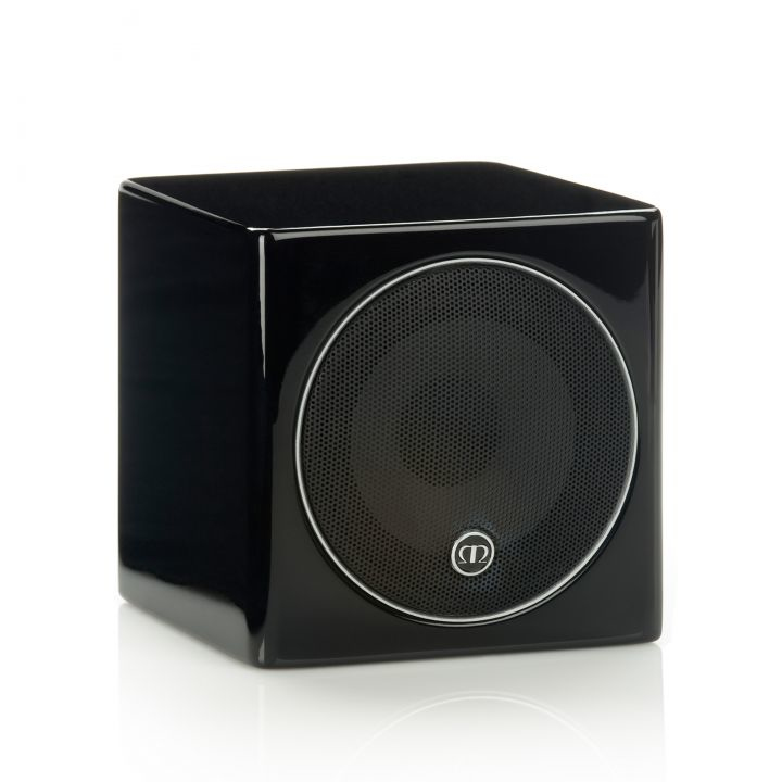Monitor Audio Radius 45 – Kolumny podstawkowe w eleganckim czarnym połysku