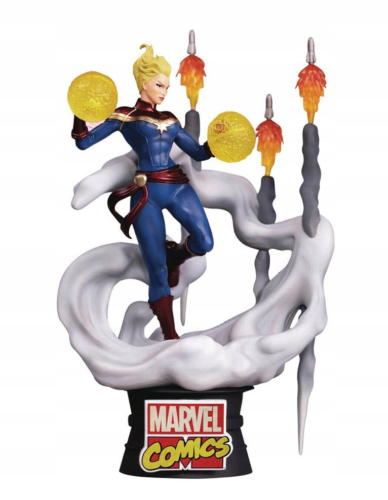 Captain Marvel Diorama Marvel Comics D-Stage – Ikona superbohaterów w Twoim domu