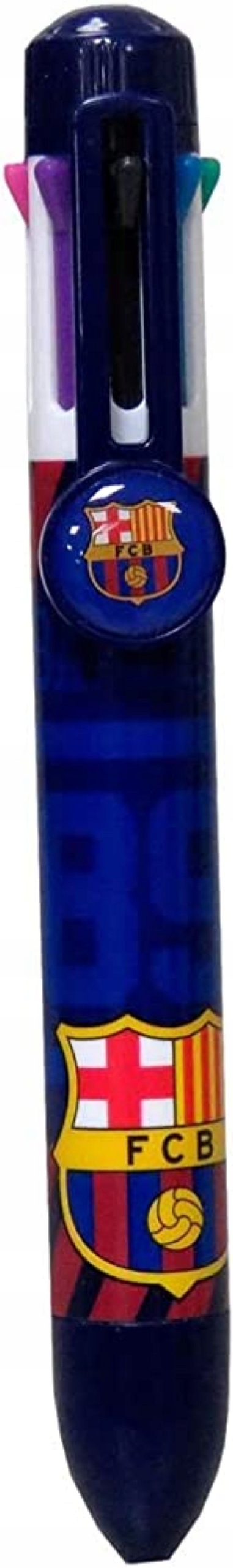 Długopis szkolny FC Barcelona – Kolorowy wybór dla młodych fanów