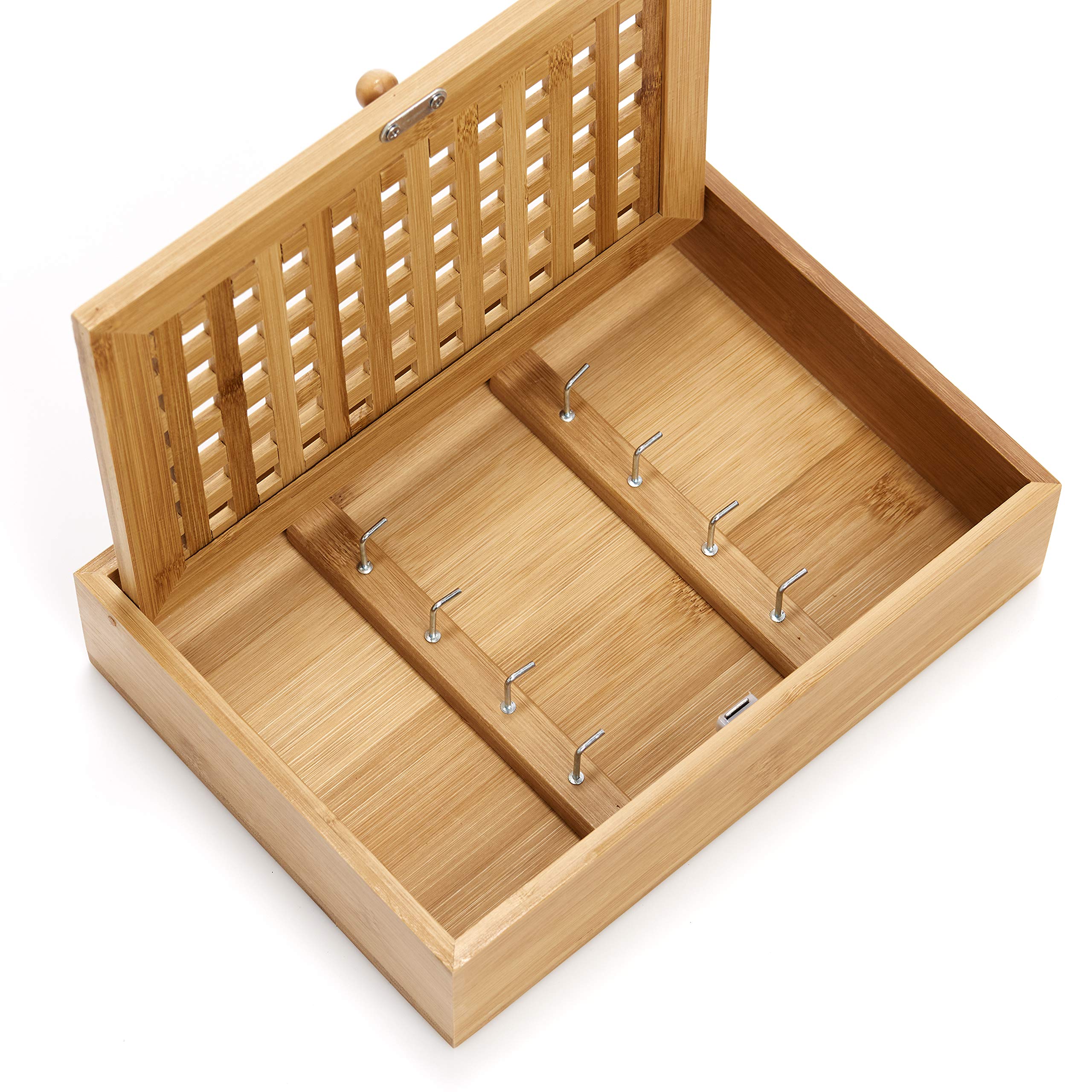 Wygodne 8 haków i estetyczne drzwiczki