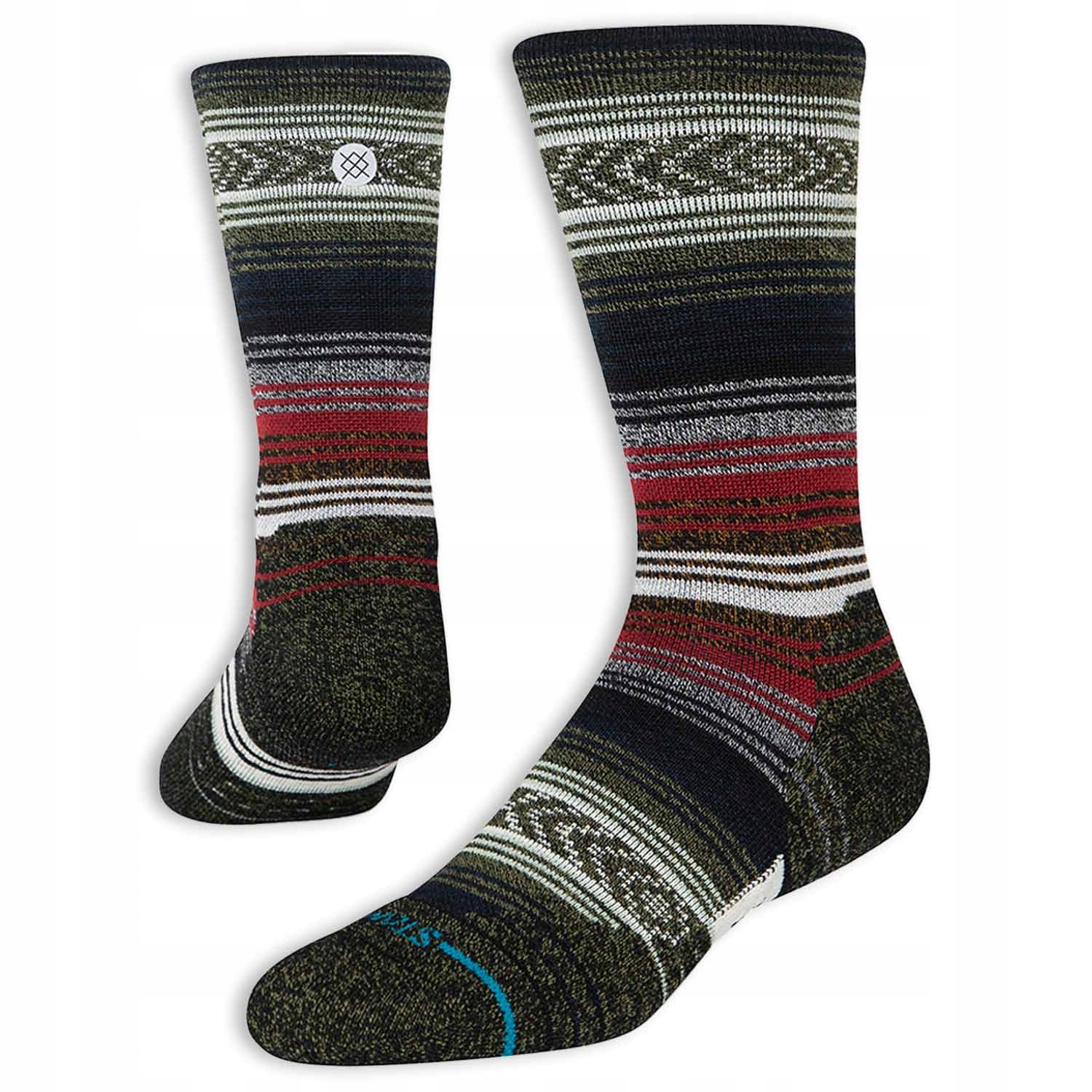 Skarpety Stance Mid Wool Crew – Komfort i wydajność na każdą porę roku