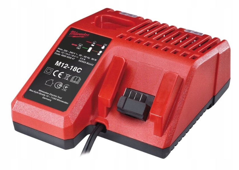 Ładowarka M12-18 C – szybkie ładowanie dla ciągłej pracy