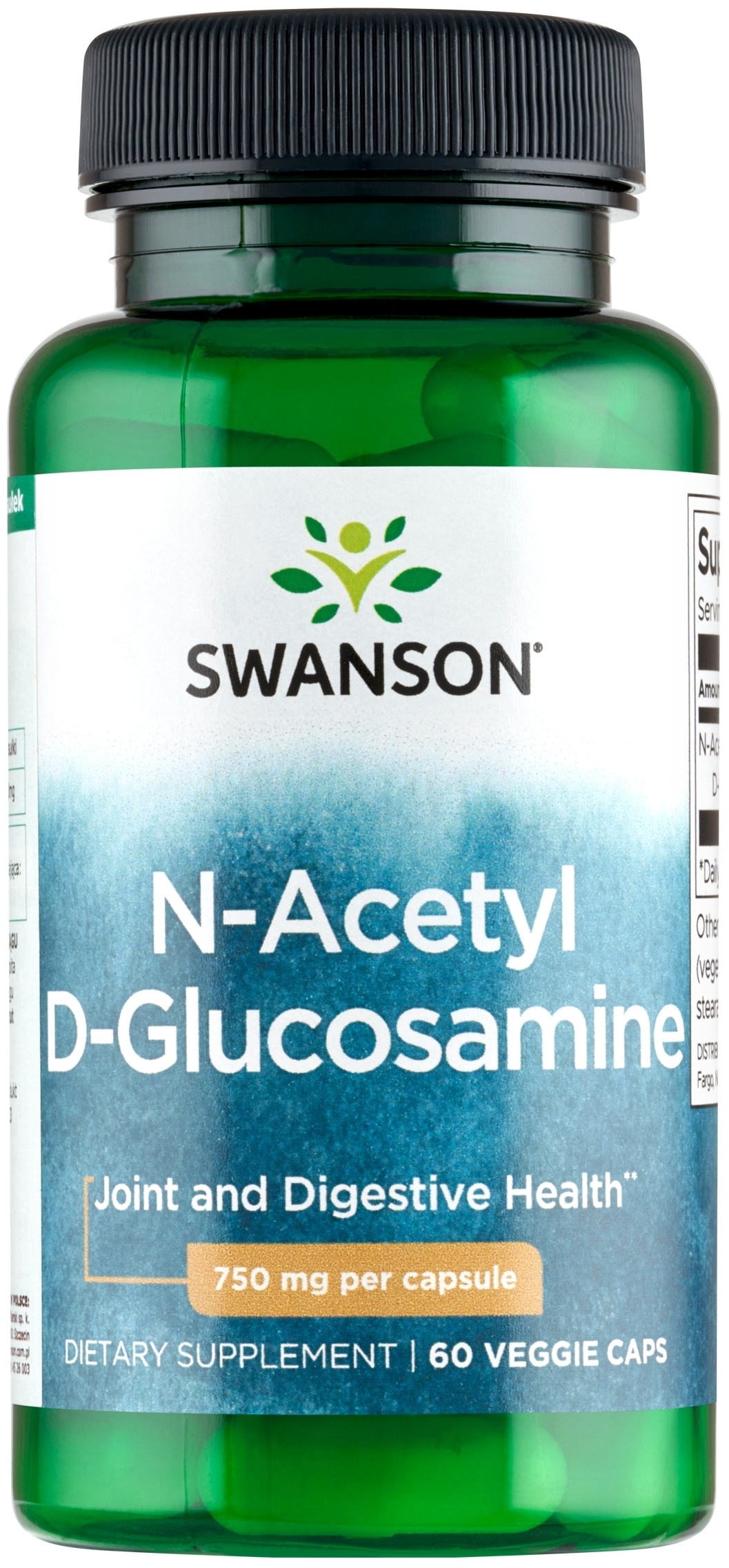 N-Acetyl D-Glukozamina (N-A-G) 750mg – Suplement diety dla zdrowych stawów i układu pokarmowego