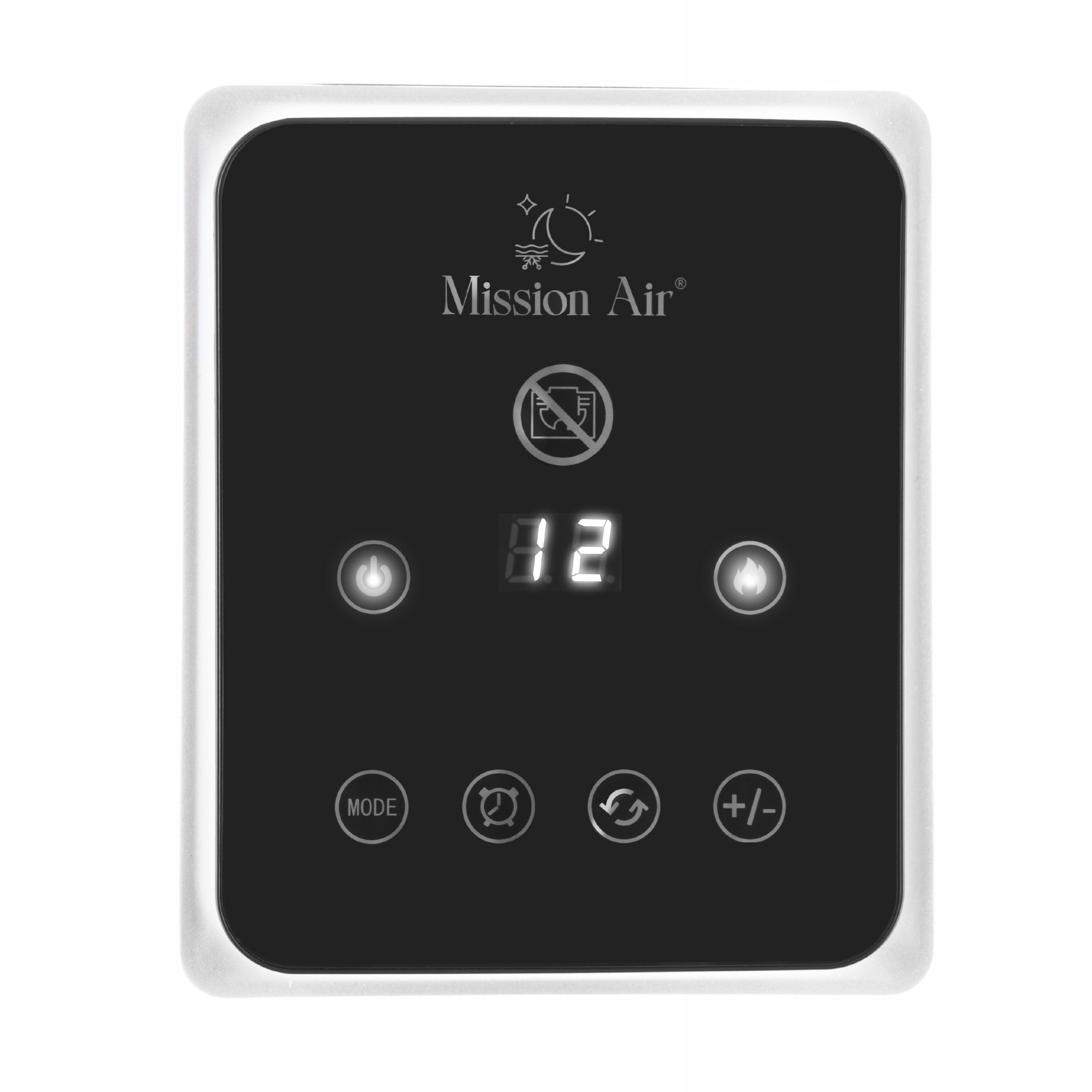 Termowentylator kolumnowy MALMO 2400W Black – Ciepło i styl w Twoim domu