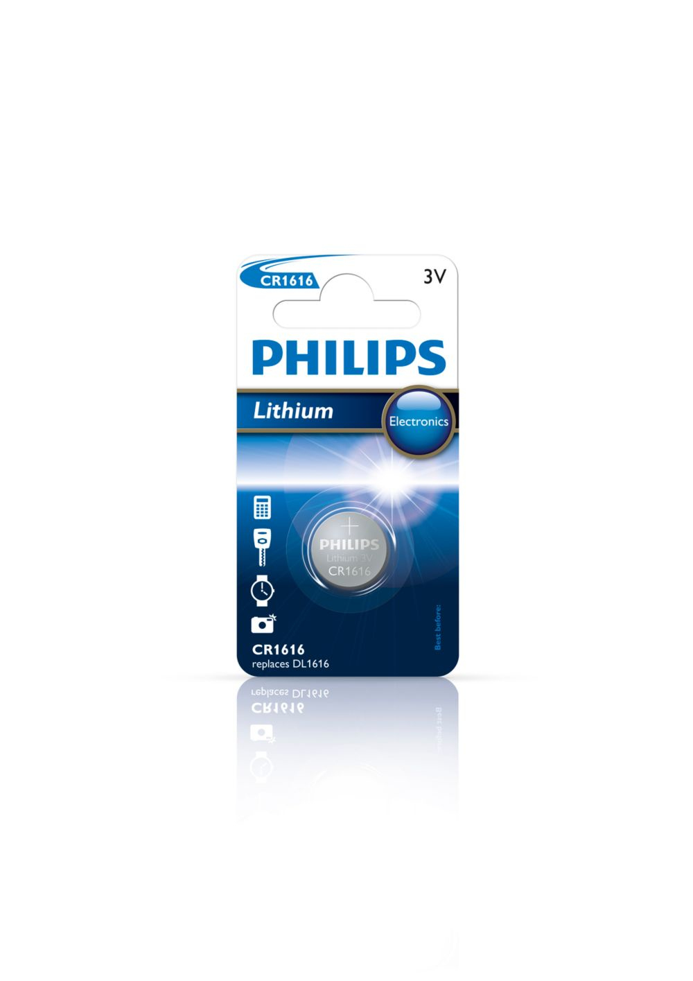 Bateria Litowa Philips CR1616 3V – Niezawodne zasilanie dla Twoich urządzeń